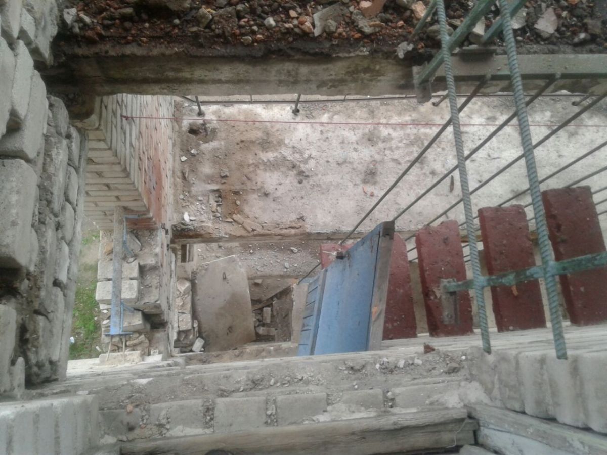 В Приамурье жильцов пятиэтажек эвакуировали из-за угрозы обрушения