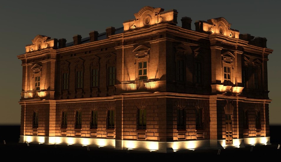 Подсветка появится у 130-летнего здания таможни в Благовещенске