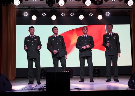 Песни и танцы исполнили в Приамурье военнослужащие-иностранцы 