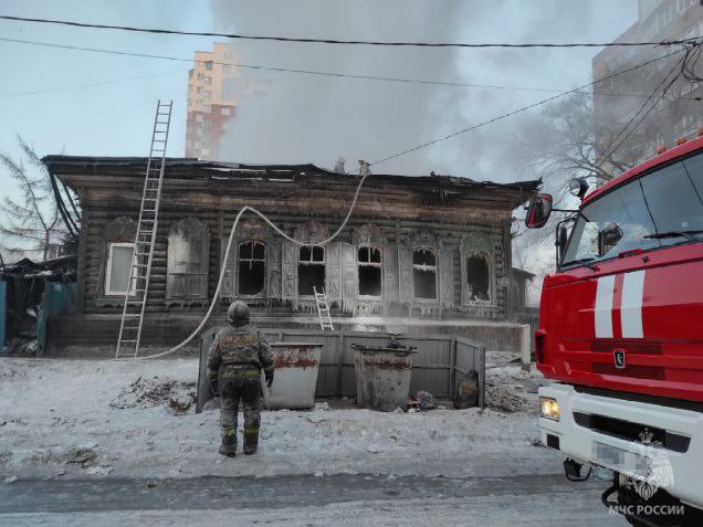 Купеческий дом, сгоревший в Благовещенске, принадлежал молоканам