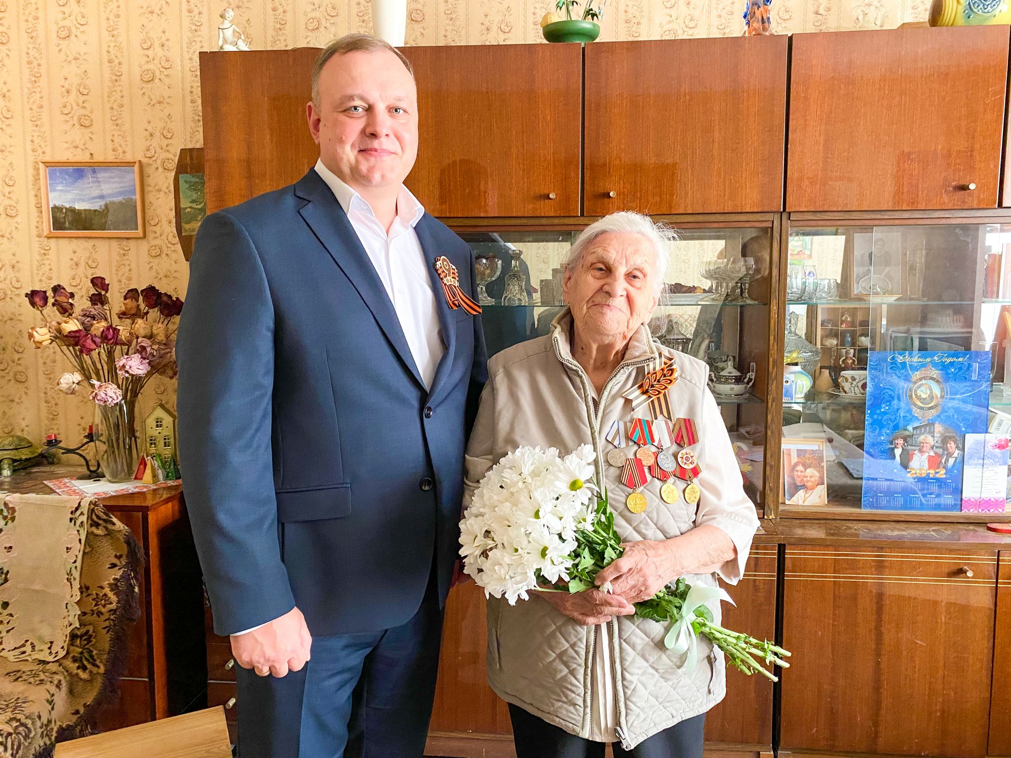 Депутаты Амурской области лично поздравляют участников Великой Отечественной войны