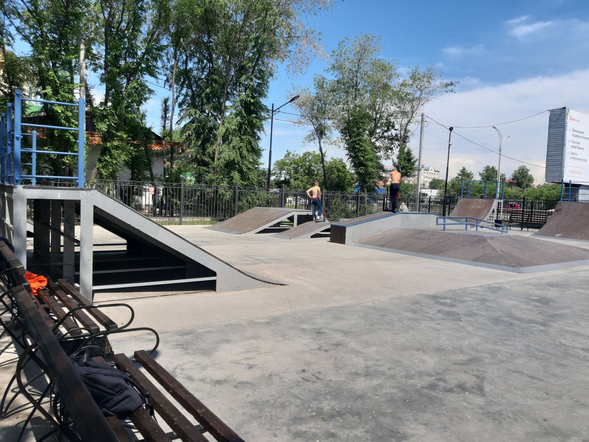 Скейт-парк и сквер с памятником предложили открыть жители округов Приамурья 