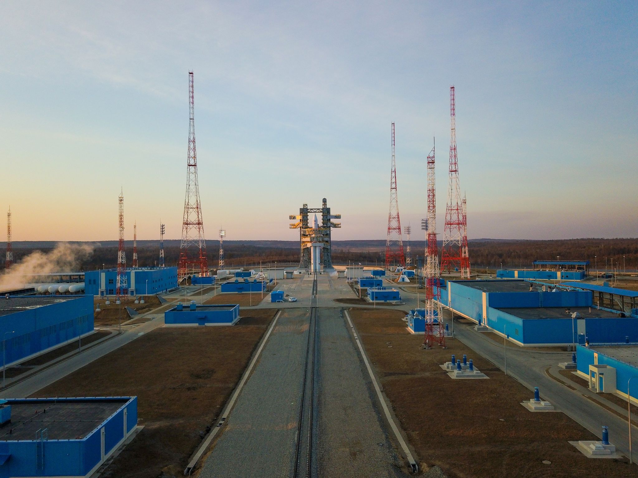 Трансляцию космического пуска на Восточном начал Роскосмос