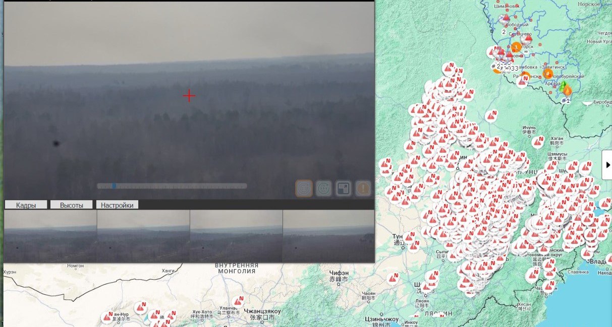 Дым от пожаров в Китае пришел в Амурскую область
