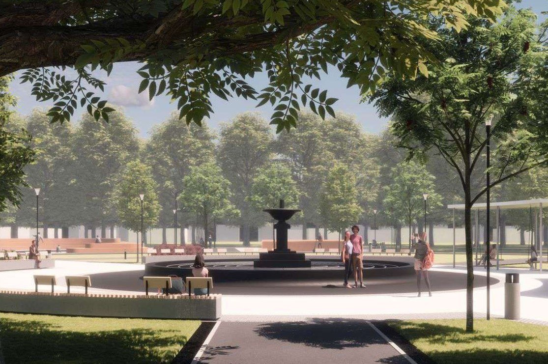 Качели, напоминающие угольный кран, появятся в обновленном парке Райчихинска