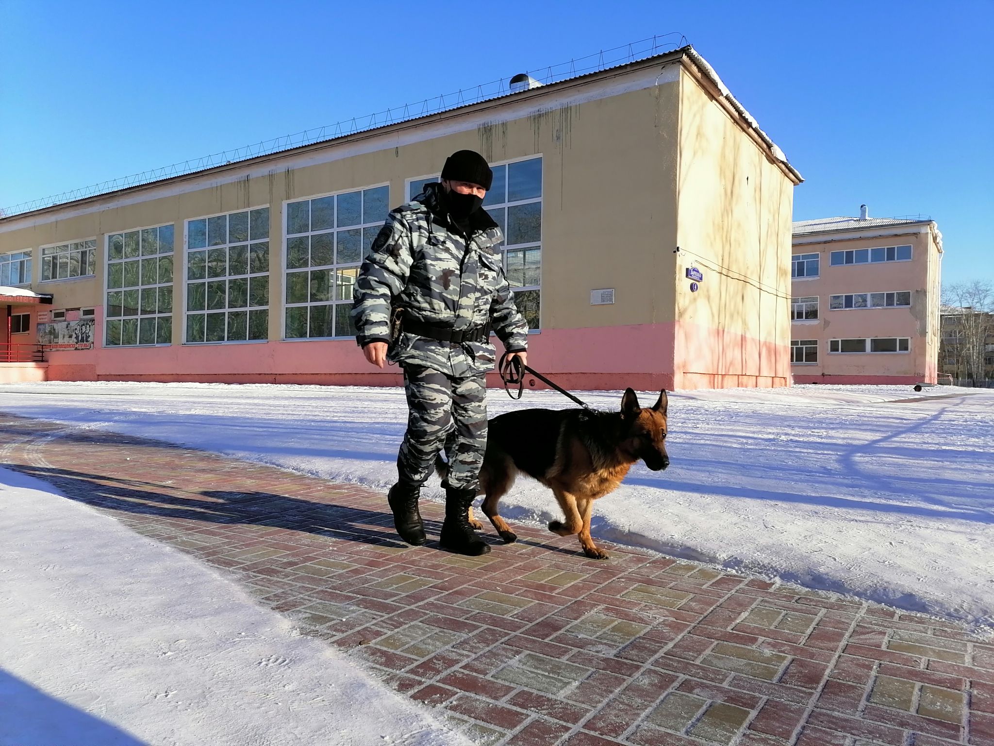 Подозреваемого в "минировании" школы задержали в Белогорске