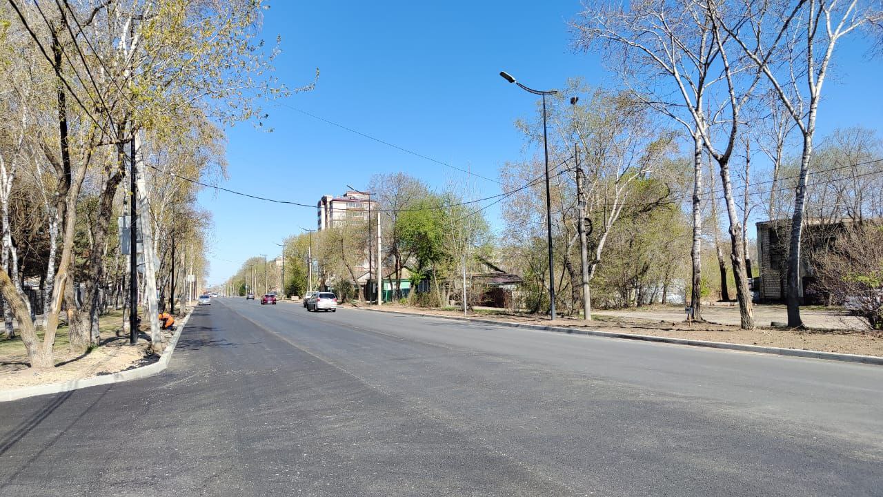 Ремонт улицы Ленина в Благовещенске завершат на 4,5 месяца раньше срока