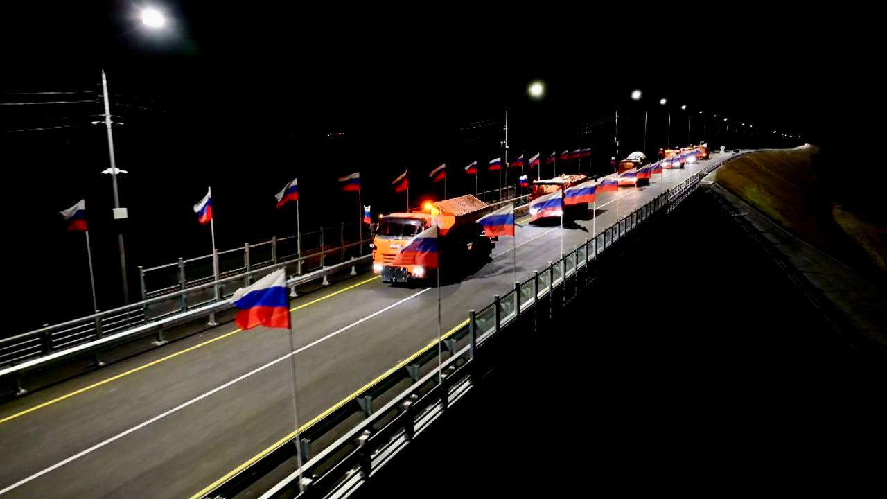 Первые автомобили проехали по путепроводу в поселке Серышево