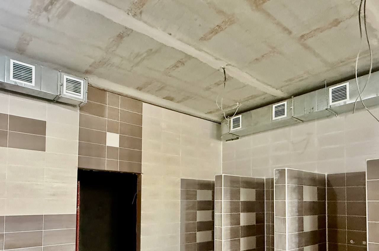 Общественную баню достраивают в поселке Магдагачи