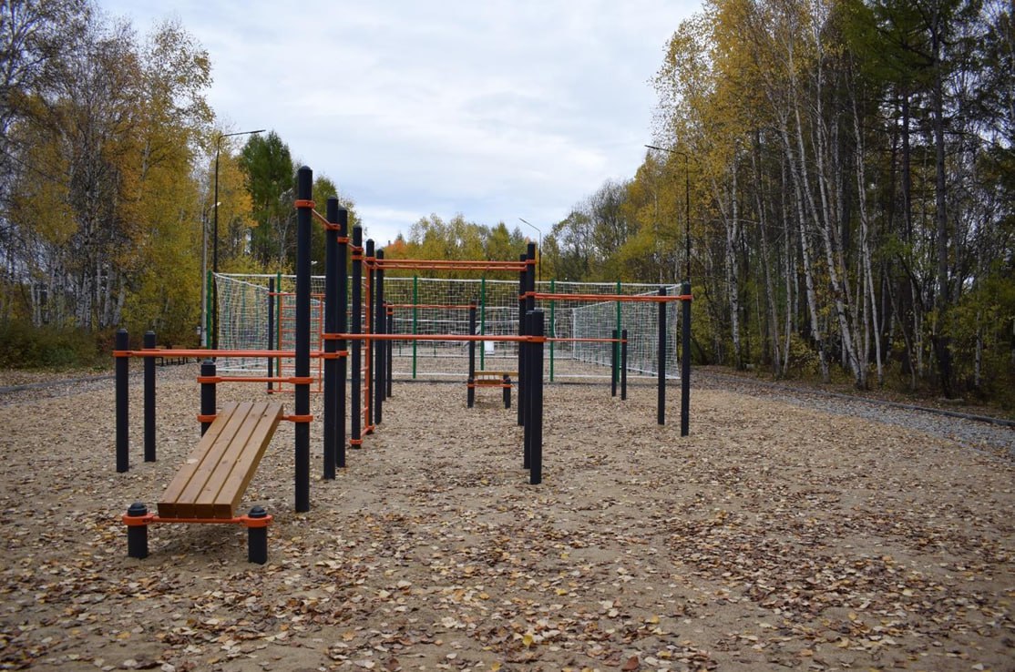 Зону отдыха открыли на правом берегу реки Тында