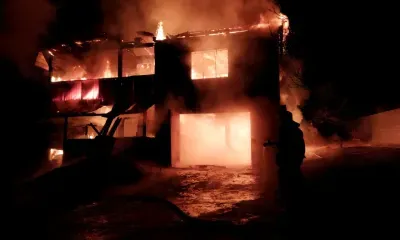 Женщина погибла при пожаре в жилом доме в Благовещенске