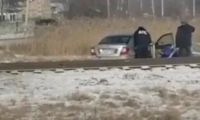 В Белогорске водитель умер в машине