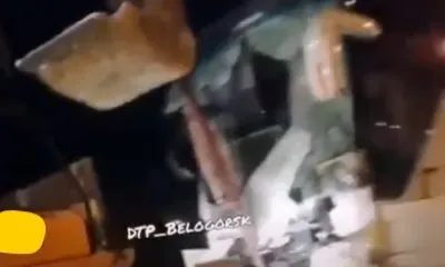 Автобус и экскаватор попали в жесткое ДТП на трассе рядом с Серышево