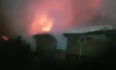 Пожарные в Ивановском районе из горящего дома вынесли спящих людей