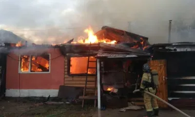 Двухэтажный коттедж сгорел во Владимировке Благовещенского района