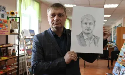 Портрет главы Сковородинского района появился на творческой выставке