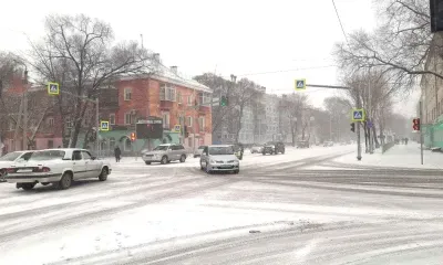 Таксисты взвинтили цены из-за снегопада в Благовещенске