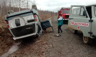 Водитель погиб в перевернувшемся внедорожнике в Магдагачинском районе