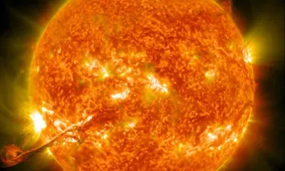 Облако плазмы, выброшенное с Солнца, накроет Землю