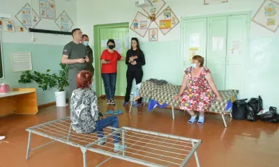 Председатель Заксобрания проверил условия проживания в ПВР Свободненского района