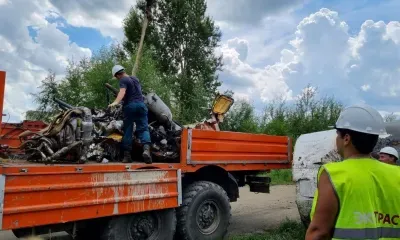 Зейский район очистили от всех фрагментов ракеты-носителя "Союз-2.1.б"