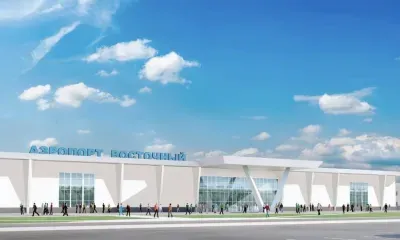 Дизайн аэровокзала Восточный показали в Роскосмосе