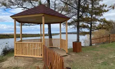 Парк с видом на реку Амур появился в Сковородинском районе