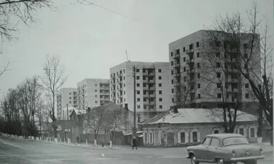 Уникальную фотографию с первыми небоскребами Благовещенска показали архивариусы