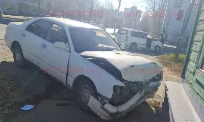 Нарушение правил проезда перекрестка обернулось двумя ДТП в Благовещенске 