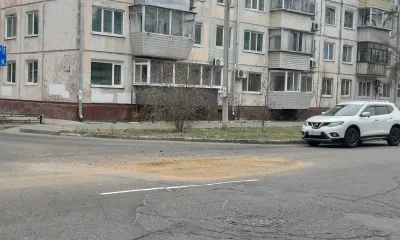 Без асфальта оставили на зиму участок дороги в центре Благовещенска