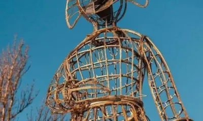 Снегурочка напугала жителей российского города