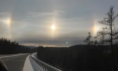 Гало заметили в небе над Амурской областью