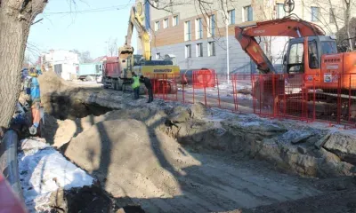 Проезд по улице Кузнечной отрыли, завершив ремонт коллектора