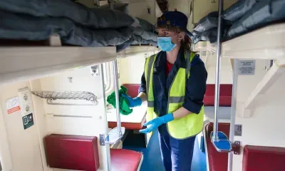 В поездах и на вокзалах ЗабЖД продолжают действовать противоэпидемические меры