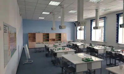 Уроки с уникальным оборудованием провели в новой школе Свободного 