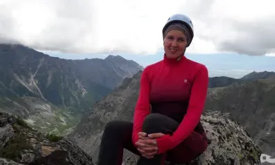 Горы Бурятии покоряет скалолазка из Амурской области