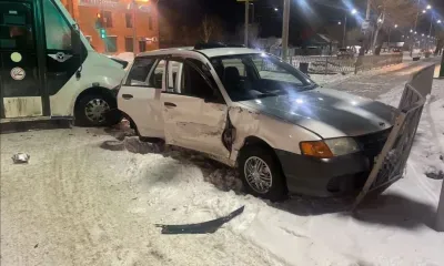 Циклон привел к серии ДТП с автобусами в Благовещенске