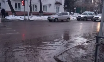 К пропуску вод приступили на улицах Благовещенска