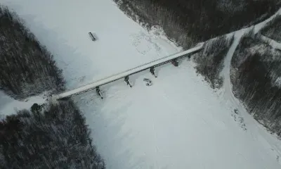 Мост, разрушенный паводками, восстановили в Тындинском округе