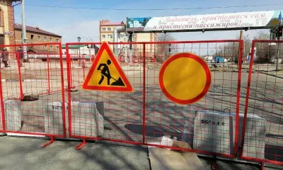 Квартал улицы Зейская в центре Благовещенска перекрыли после аварии