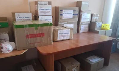 Железнодорожники на станции Свободный организовали сбор 2 тонн гумпомощи для жителей ДНР и ЛНР