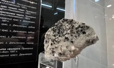 Коллекция рудных минералов из Приморского края представлена в амурском музее