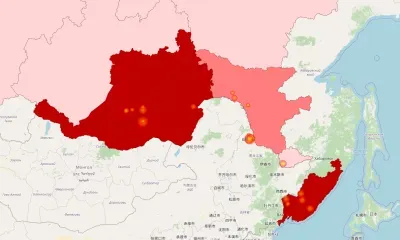 Крупные природные пожары фиксируют спутники в Амурской области