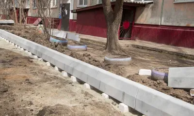 Дворы продолжают ремонтировать по нацпроекту в Благовещенске