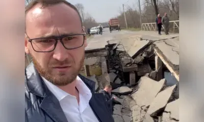 Мост через реку обрушился в Приморье