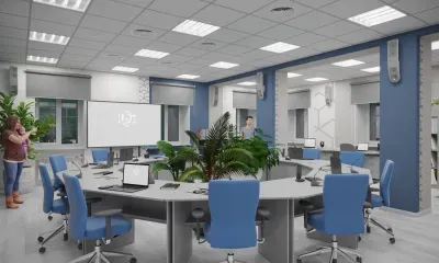 Синим и оранжевым цветами наполнят центр цифрового образования в Белогорске