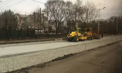 К укладке асфальта готовят участок на Игнатьевском шоссе в Благовещенске