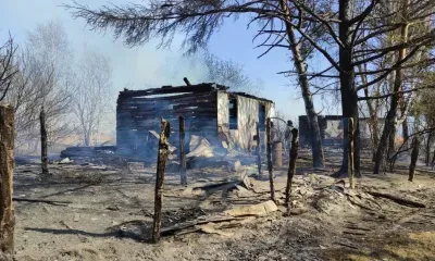 Крупный пожар в Благовещенском районе тушили 70 человек