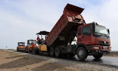 Ремонт дороги к селу Ивановского округа приближается к финишу
