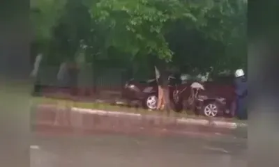 Автомобиль смяло в смертельном ДТП в Благовещенске